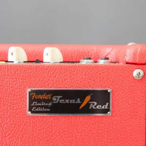 Fender Hot Rod Deluxe "Texas Red" Limited Edition Tube Amplifier Name Plate